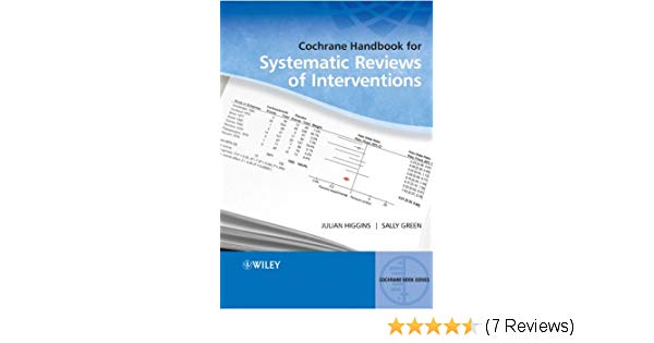Cochrane Handbook For Systematic Reviews Of Interventions Version
